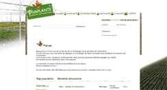 Desktop Screenshot of forum.vivaplante.fr